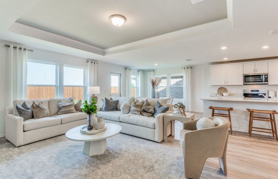 Spacious main living areas