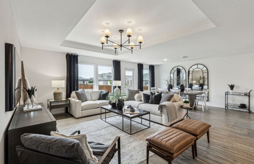 View of main living areas