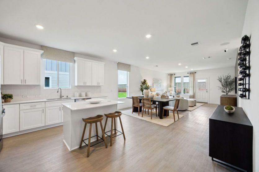 Open Concept Kitchen