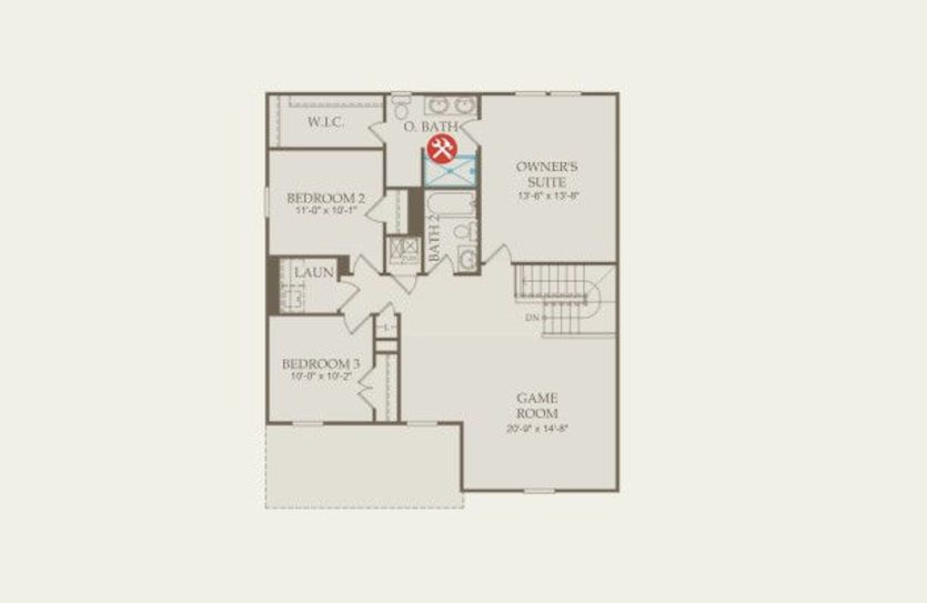 Sandalwood Floorplan Floor 2