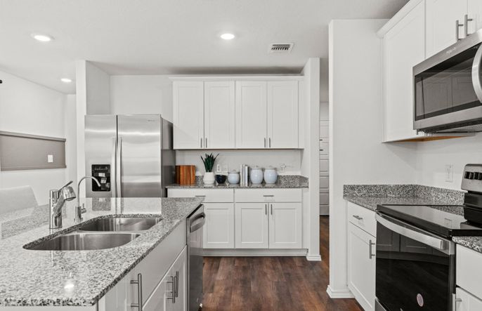 Fentress Model Home Kitchen