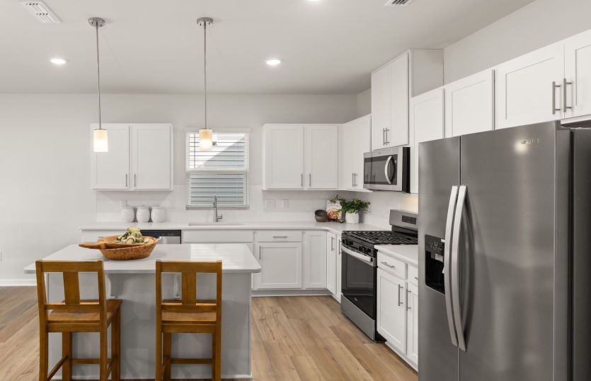 Spacious Kitchen with Island