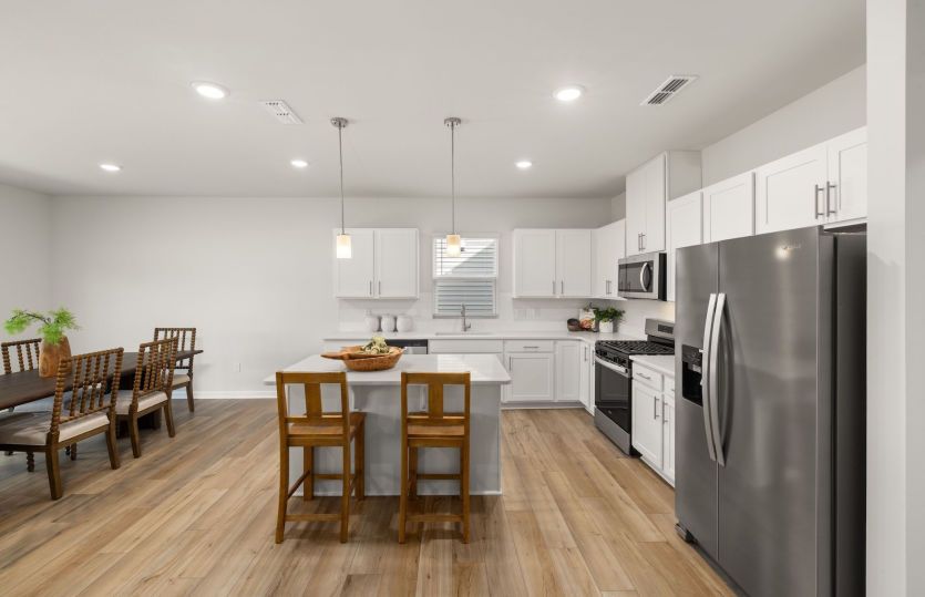 Spacious Kitchen with Island