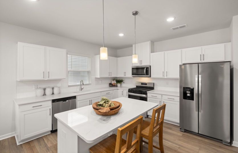 Spacious Kitchen with Island