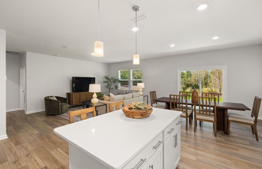 Spacious Kitchen with Island