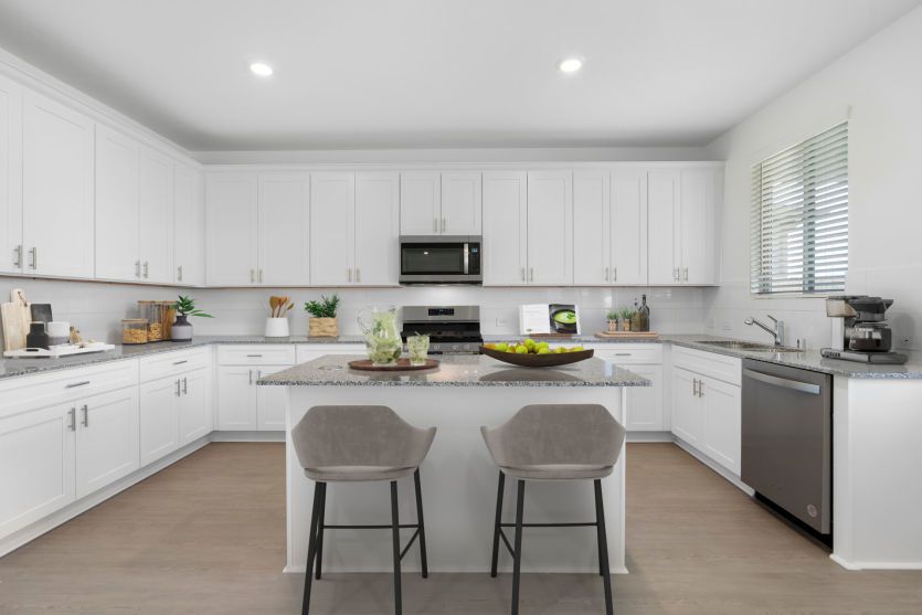 Virtually Staged Kitchen