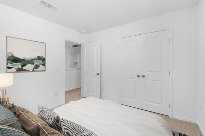 Virtually Staged Secondary Room
