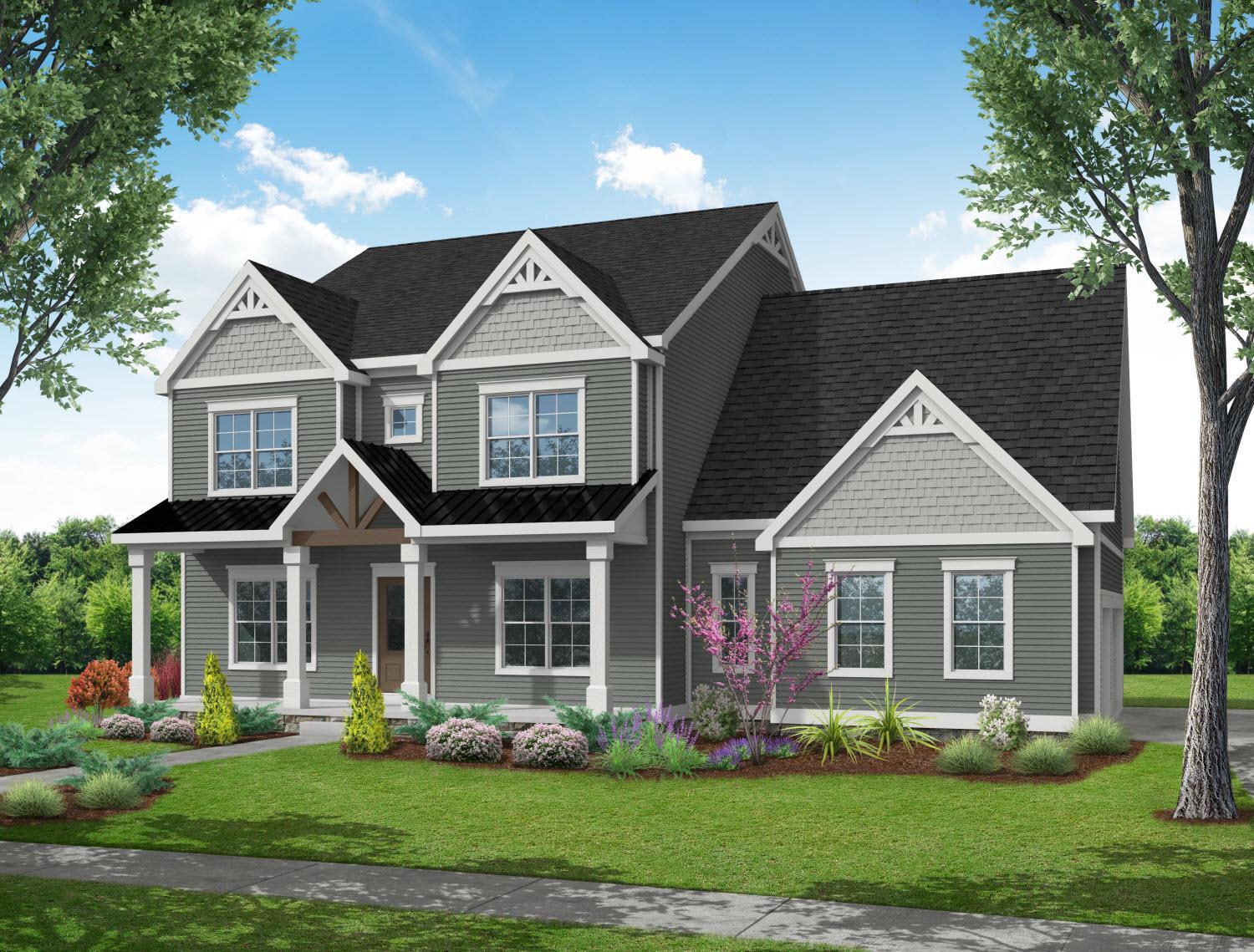 Ash Grove at Jerome Village in Plain City, OH New Homes by Manor Homes