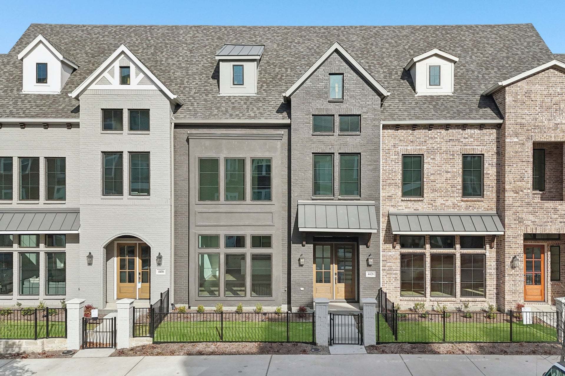 Roosevelt - Newman Village Townhomes: Frisco, Texas - Centre Living Homes