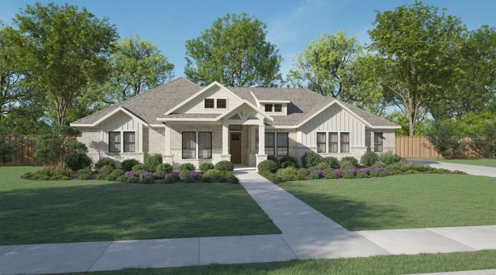 Wimberly - Ellis Ranch Estates: Waxahachie, Texas - Centre Living Homes