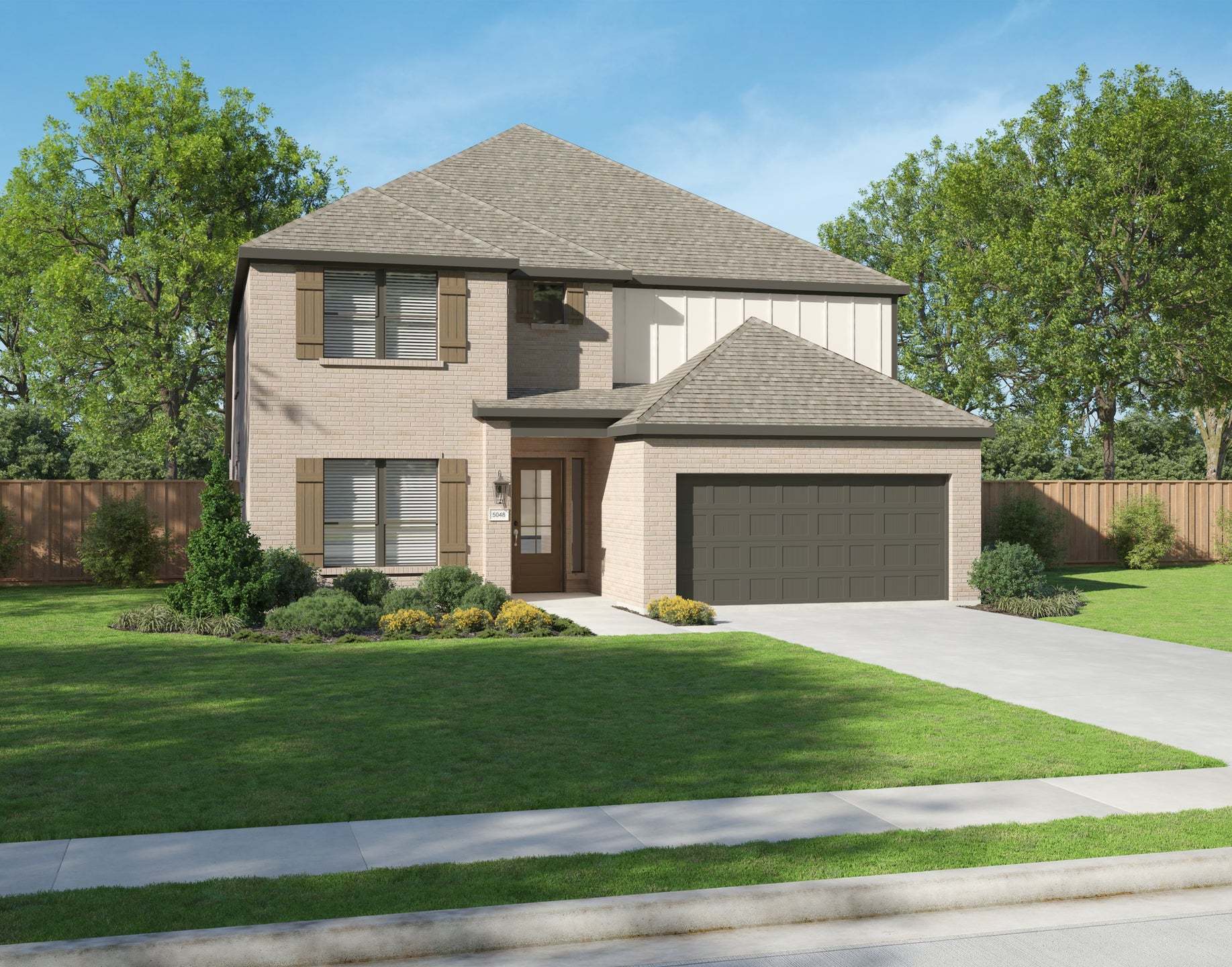 Harwood - Painted Tree Woodland West: McKinney, Texas - Centre Living Homes