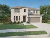 Painted Tree Woodland West por Centre Living Homes en Dallas Texas