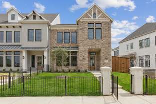 Hamilton - Newman Village Townhomes: Frisco, Texas - Centre Living Homes