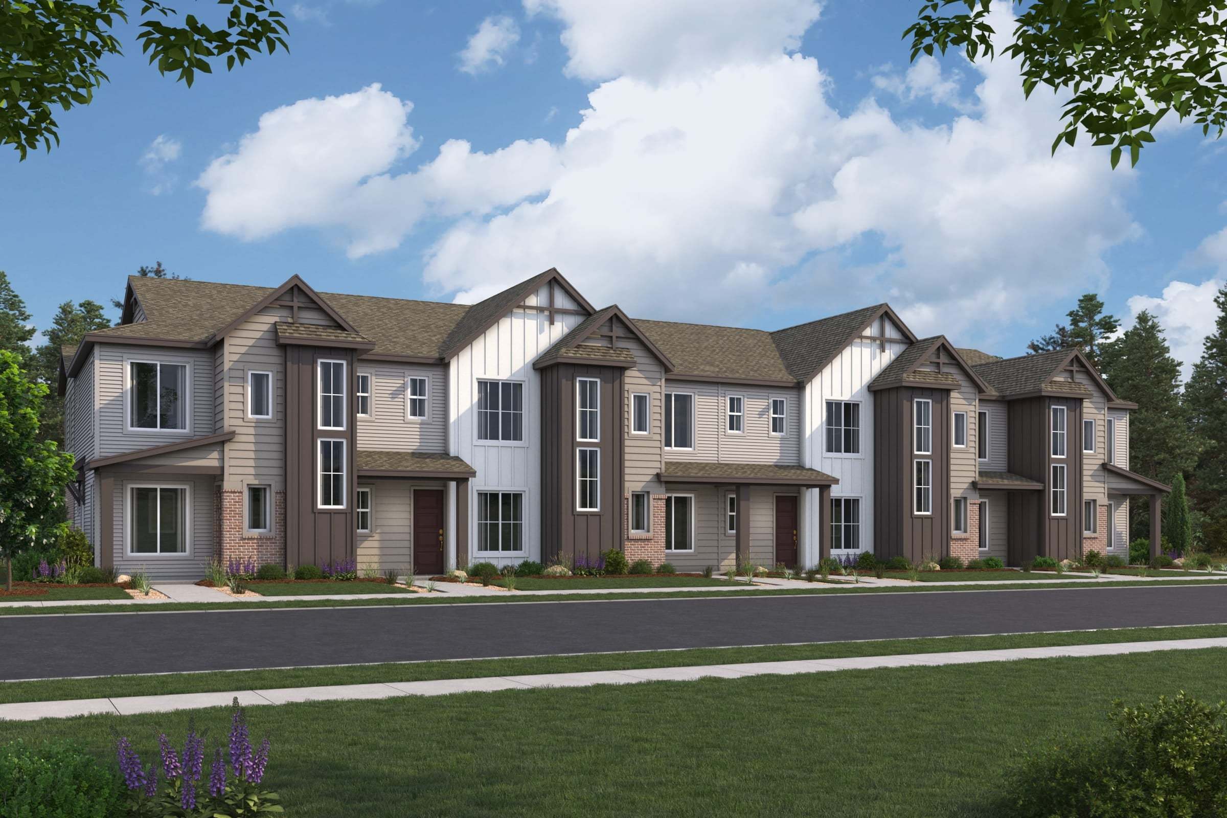 Avalon | Residence 202 - The Townes at Skyline Ridge: Castle Pines, Colorado - Century Communities