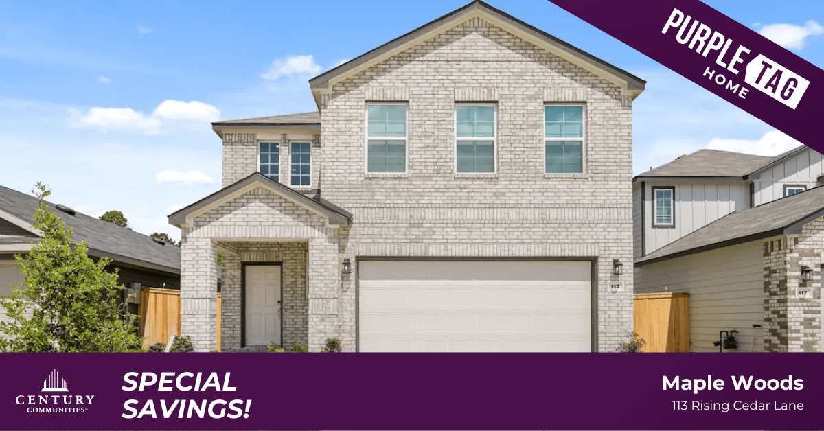 BRISTOL - Maple Woods - Lonestar Collection: Hockley, Texas - Century Communities