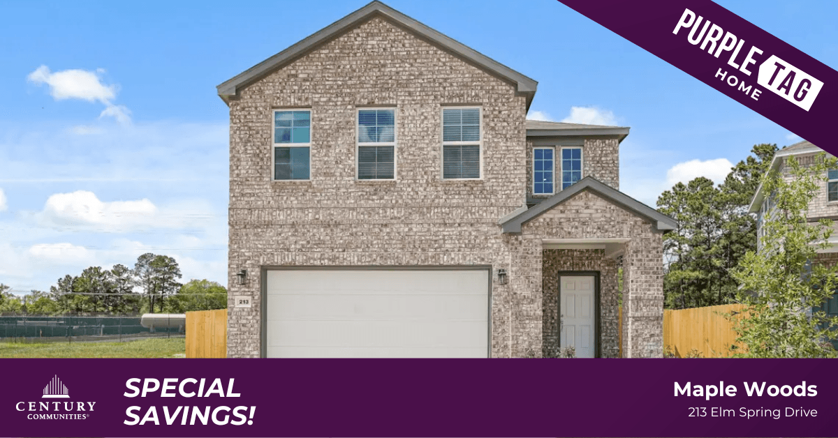 BRISTOL - Maple Woods: Hockley, Texas - Century Communities