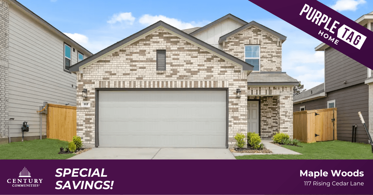 HAMPTON - Maple Woods - Lonestar Collection: Hockley, Texas - Century Communities