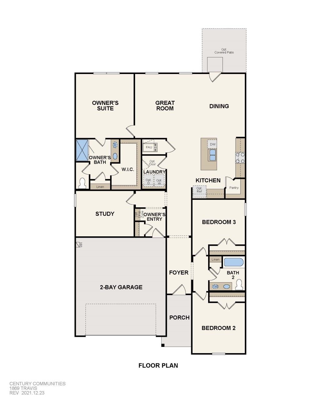 TRAVIS floor plan