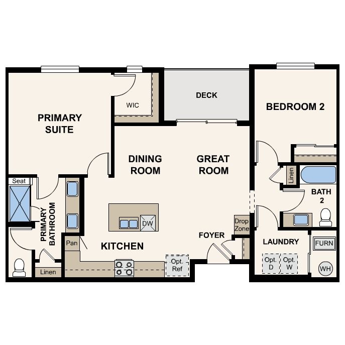 Residence 2A - Grand Vue at Interlocken: Broomfield, Colorado - Century Communities