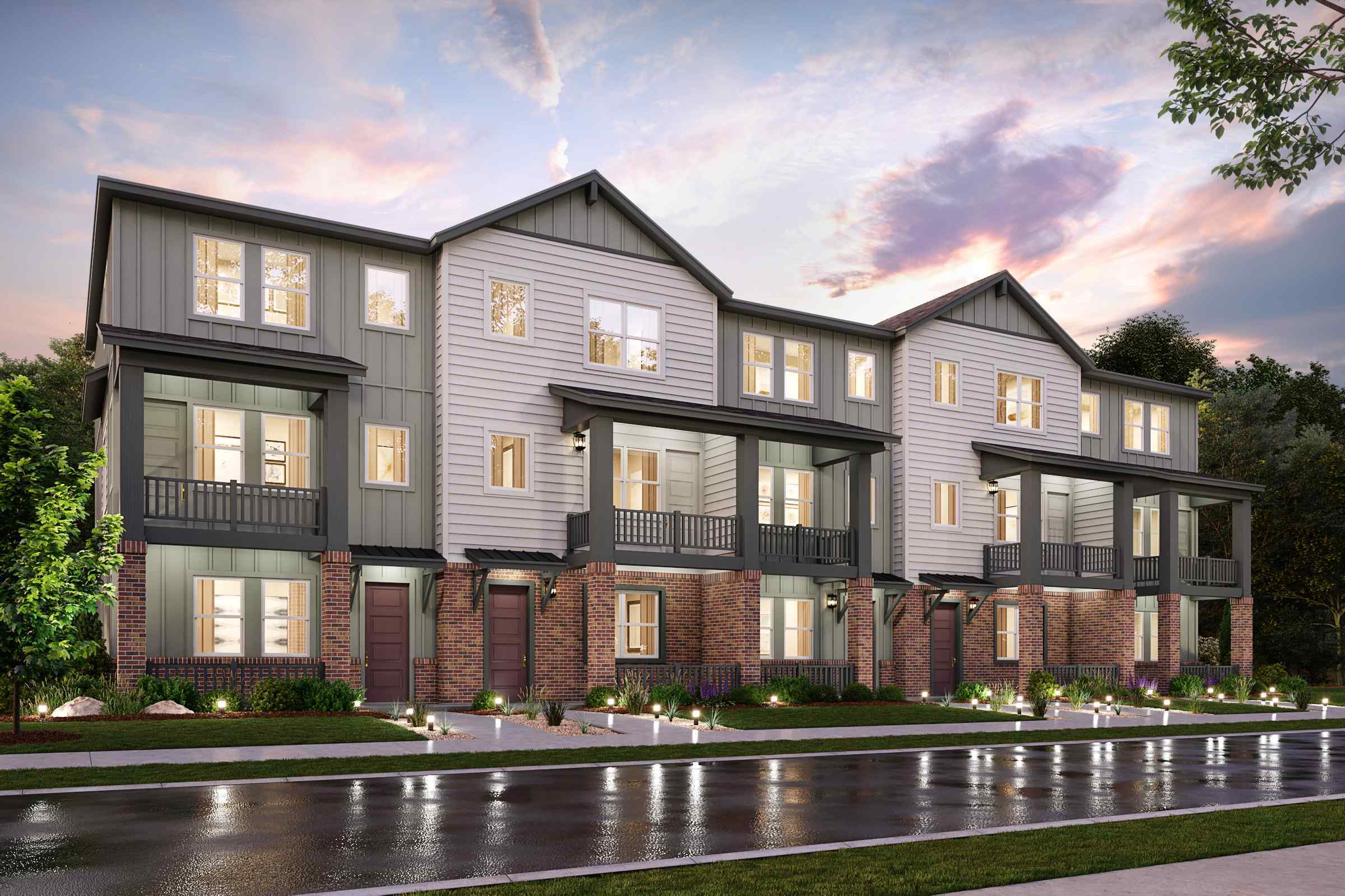 Montauk | Residence 303R - The Townes at Skyline Ridge: Castle Pines, Colorado - Century Communities