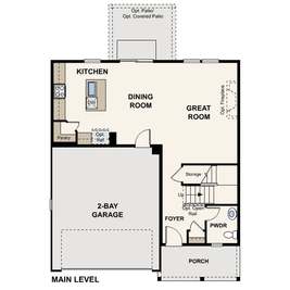The Lanner | Residence 34225 - Painted Prairie: Aurora, Colorado - Century Communities