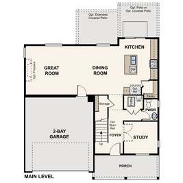 The Ontario | Residence 39205 - Painted Prairie: Aurora, Colorado - Century Communities