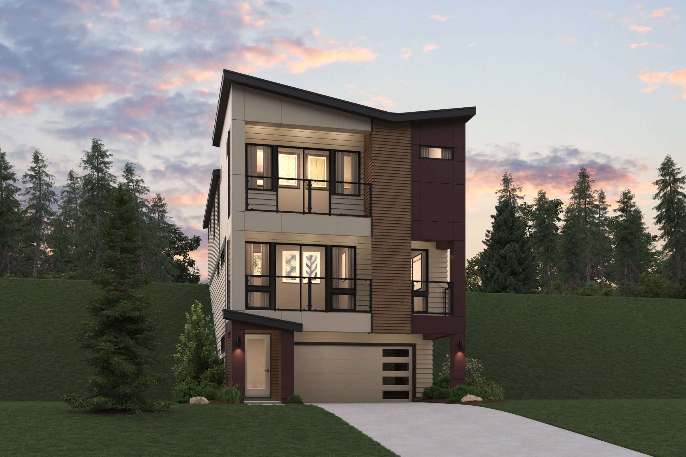 Lakeview Terrace por Century Communities en Seattle-Bellevue Washington