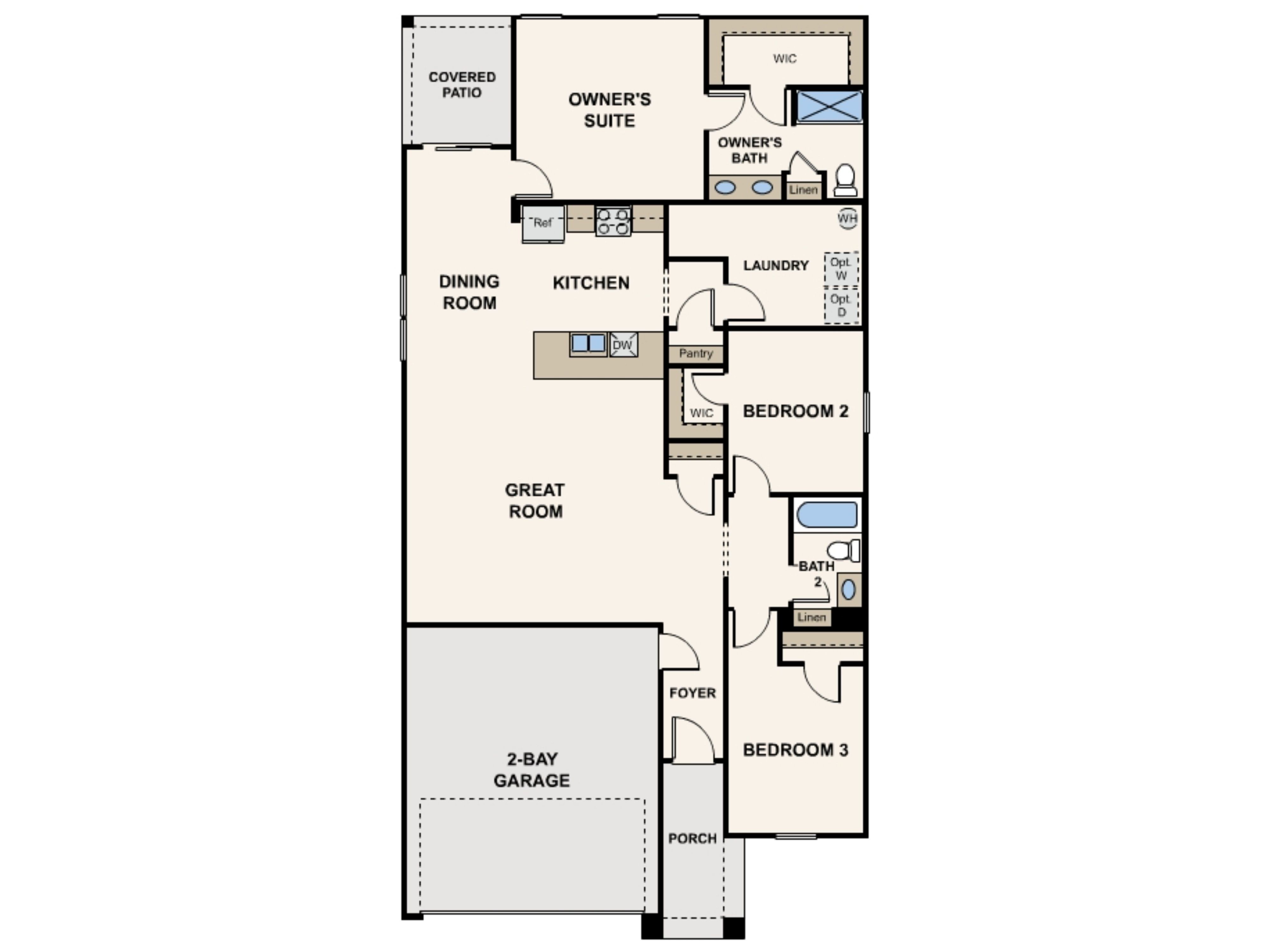casa en North Fork at Laughlin Ranch por Century Complete