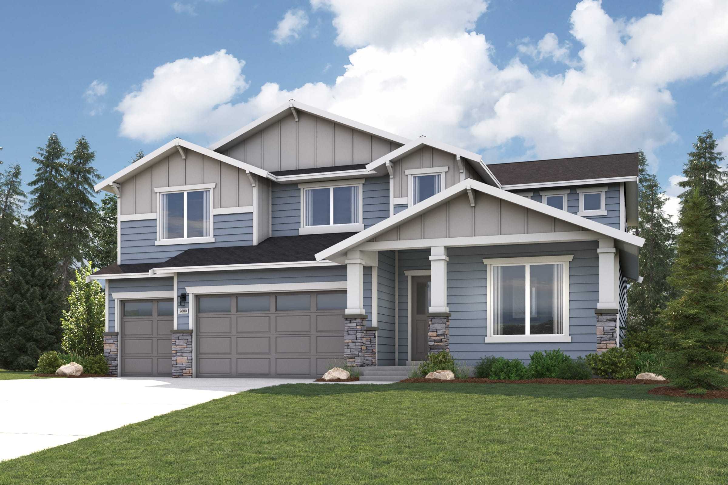 Glacier Pointe at Tehaleh por Century Communities en Tacoma Washington