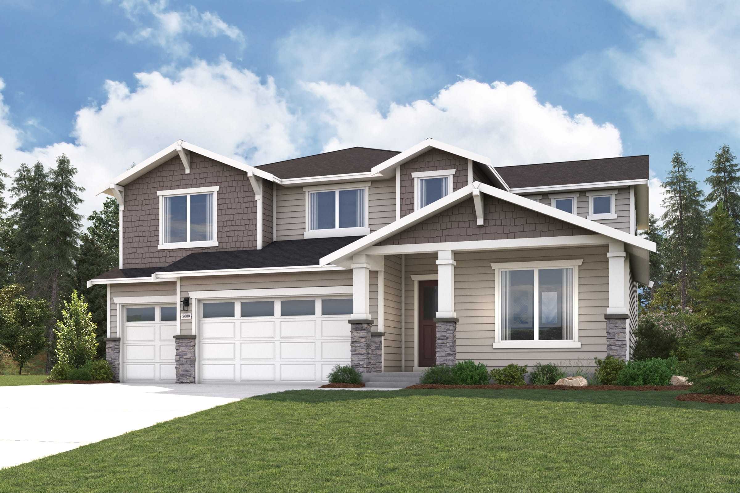 Quinn - Glacier Pointe at Tehaleh: Bonney Lake, Washington - Century Communities
