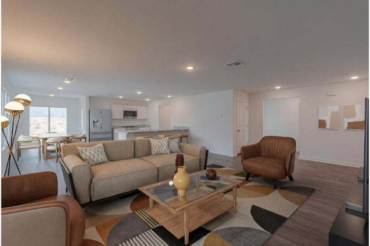 Palmero - Living Room Rendering