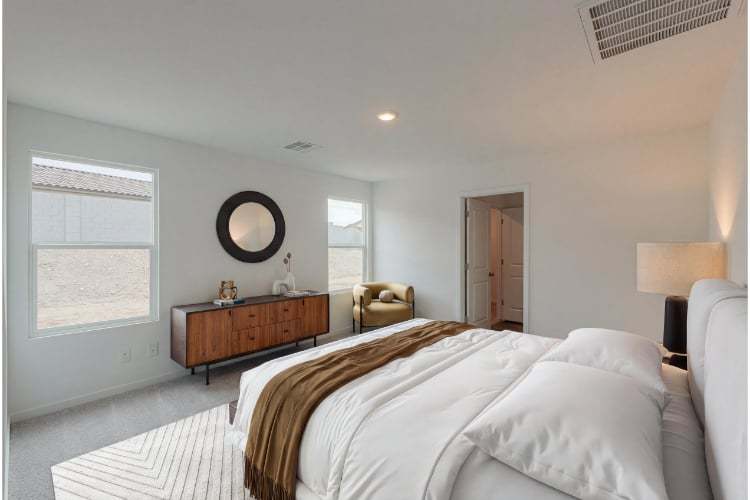 Palmero Bedroom Rendering