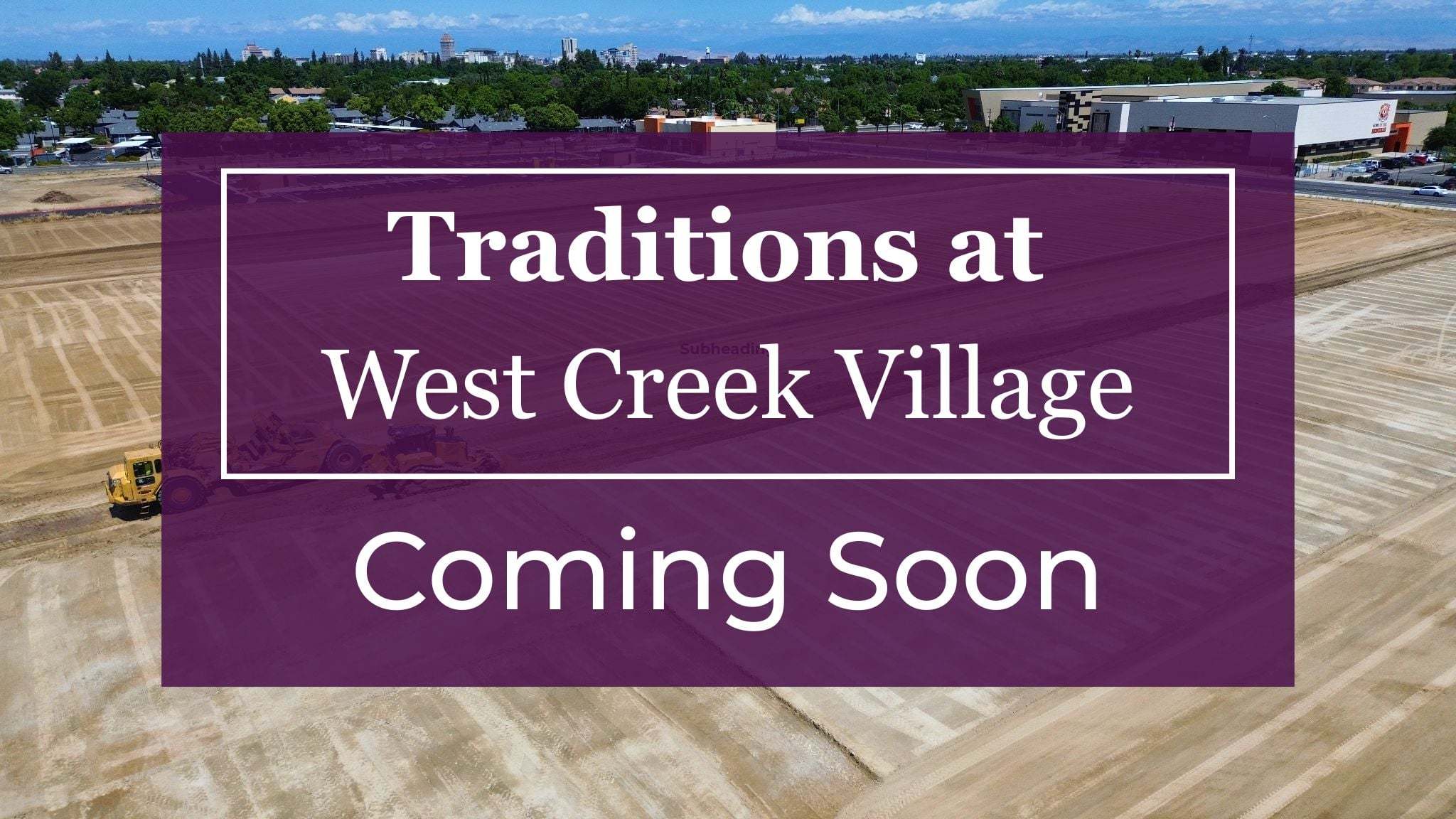 Traditions at West Creek Village - Fresno, CA