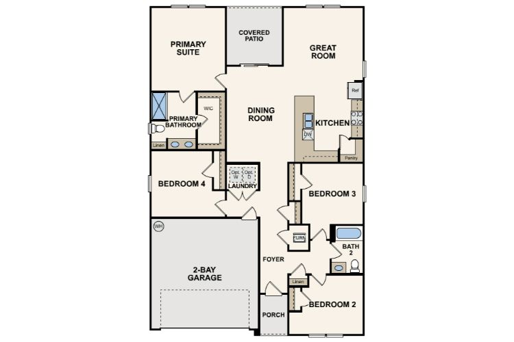 Roanoke | First Floor