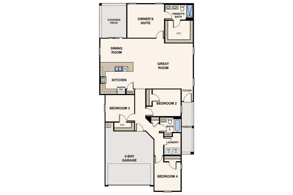 Mustang Floor Plan