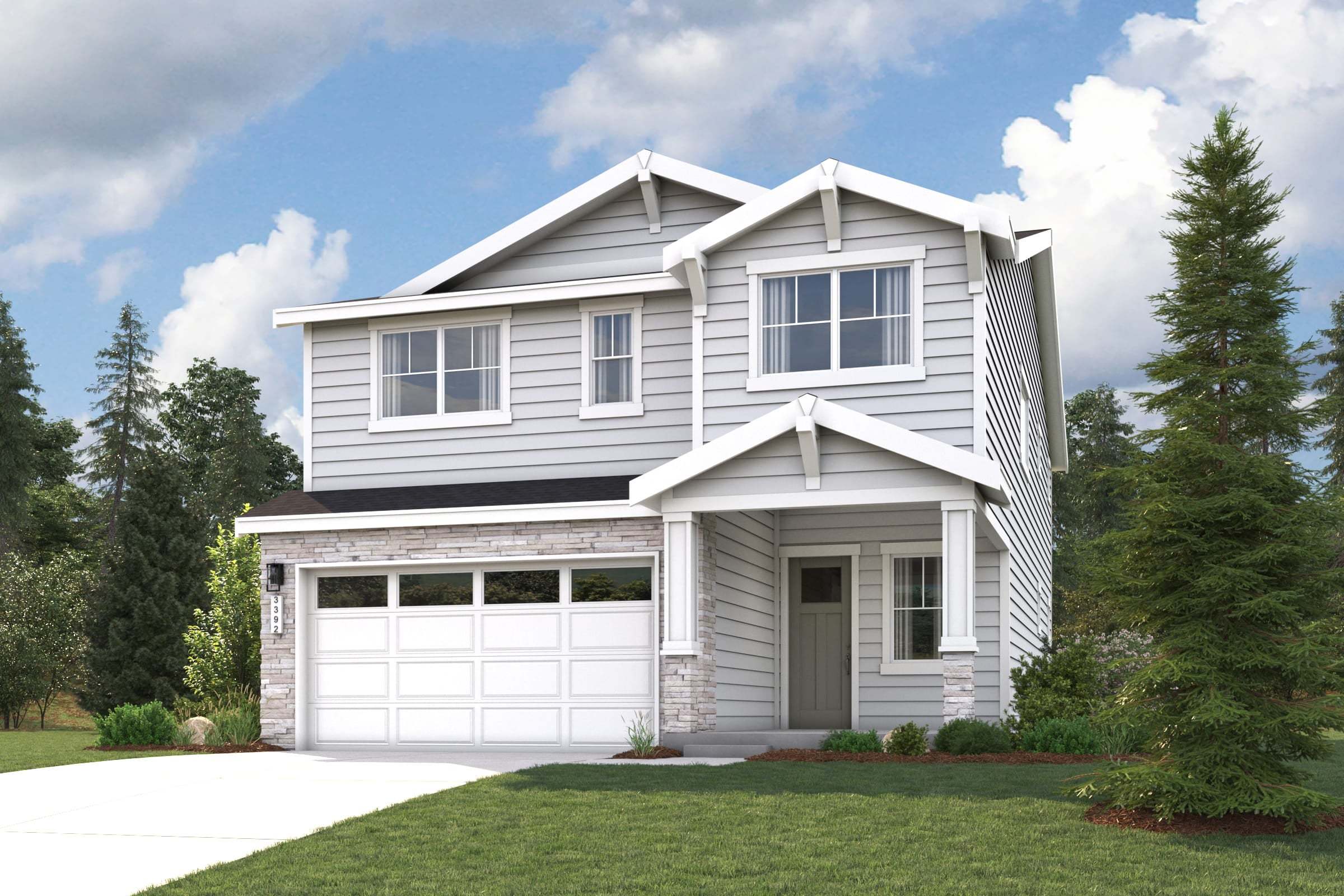 Noah Basement - Lakewood Heights: Marysville, Washington - Century Communities