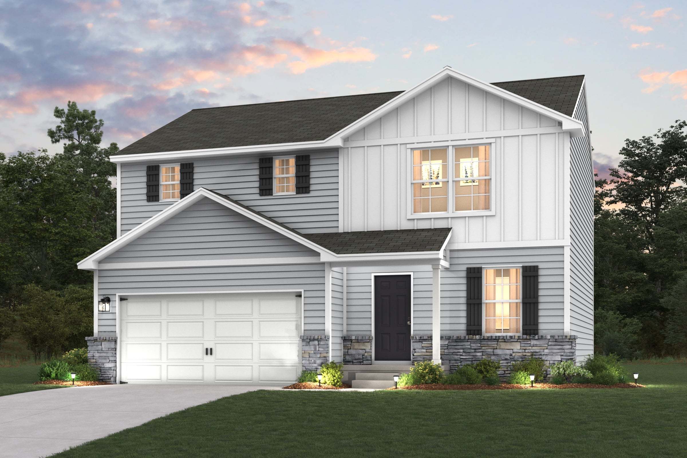 DUPONT - The Enclave of Park Place: La Porte, Indiana - Century Complete