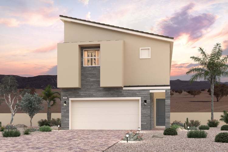 Plan 2001 Elevation E