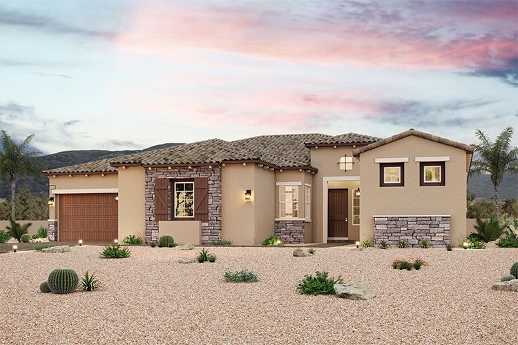 Plan 3704 Tuscan Elevation