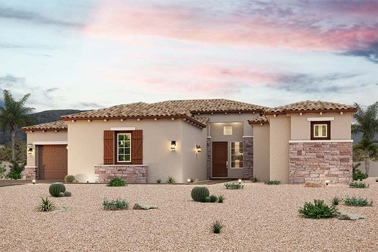 Plan 3336 Tuscan Elevation