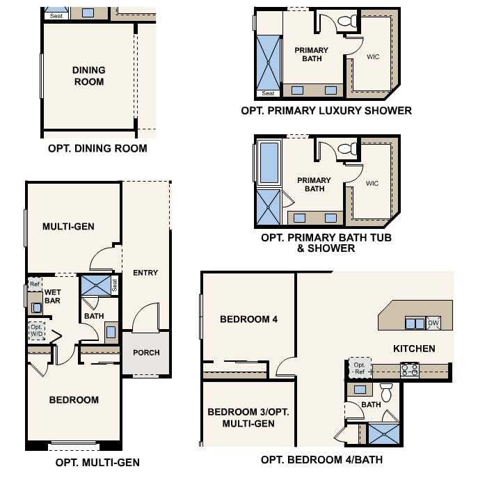 Main Floor Options