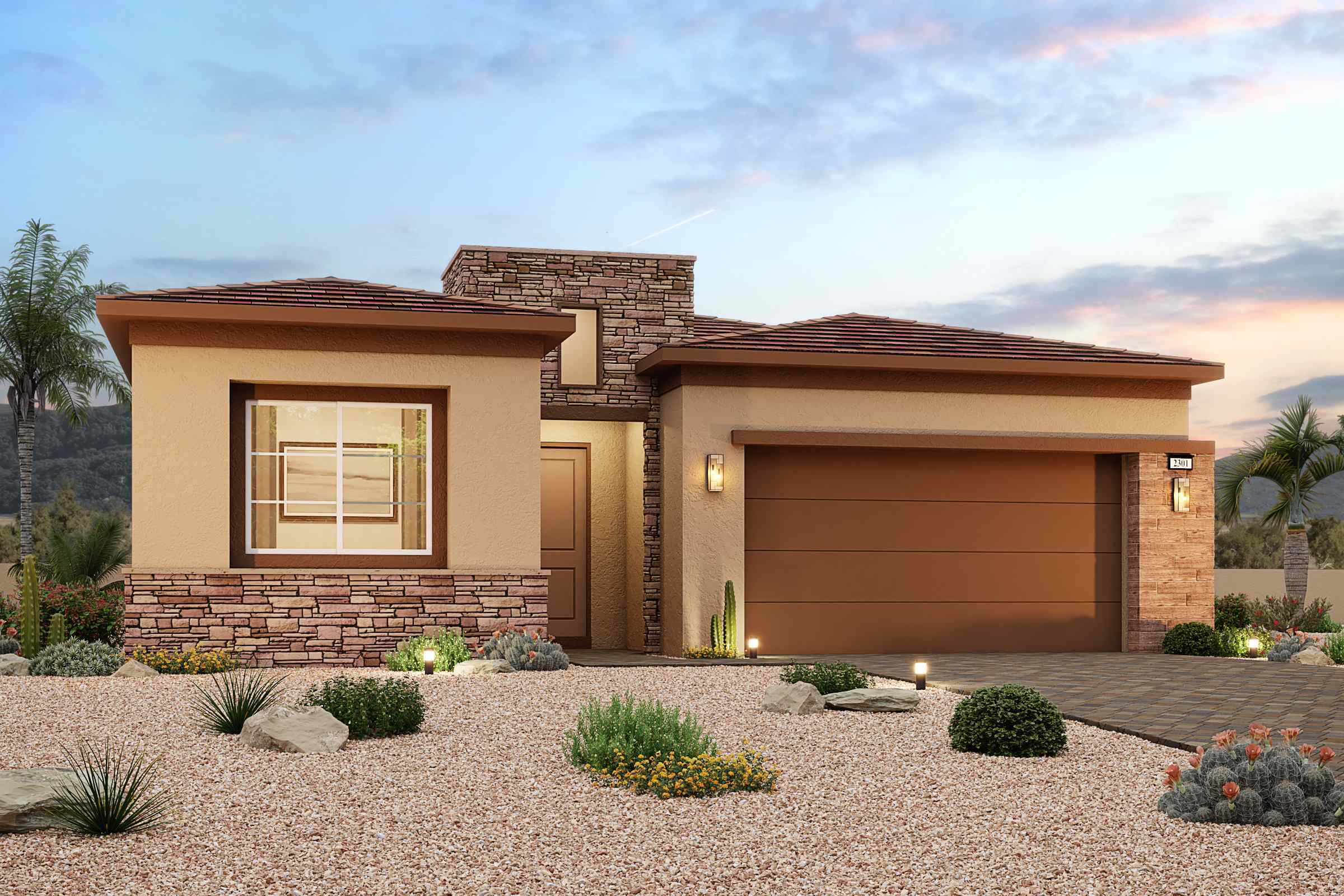 Plan 2301 Desert Contemporary