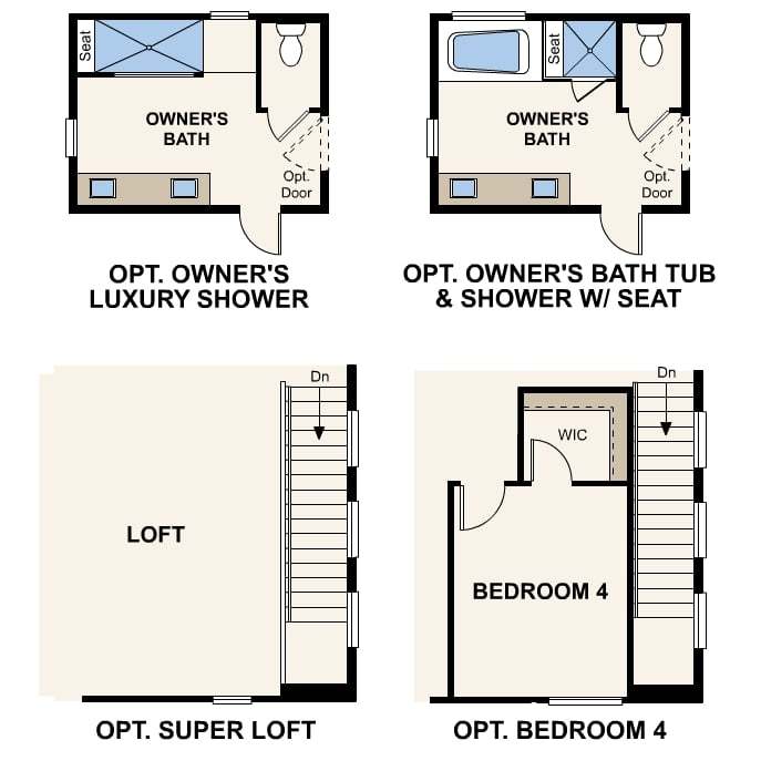 Second Floor Options