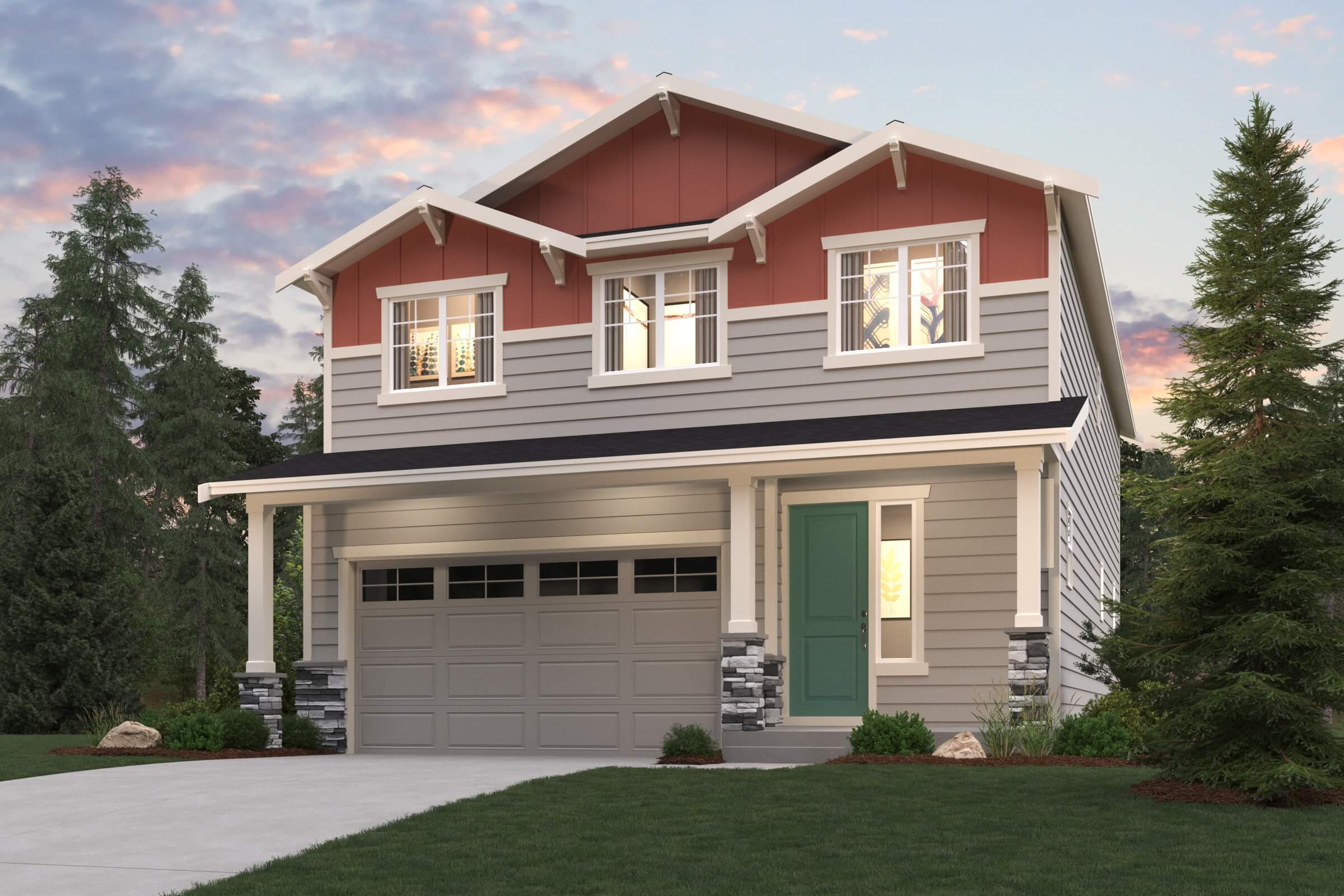 Luna (Basement) - Liberty Bay Vista: Poulsbo, Washington - Century Communities