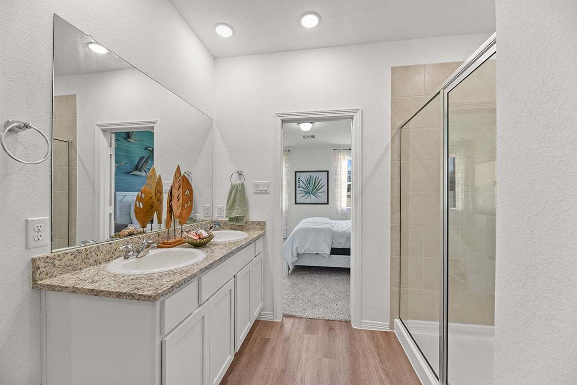 NOT ACTUAL HOME, FLOOR PLAN REPRESENTATION ONLY | Owner's Bathroom