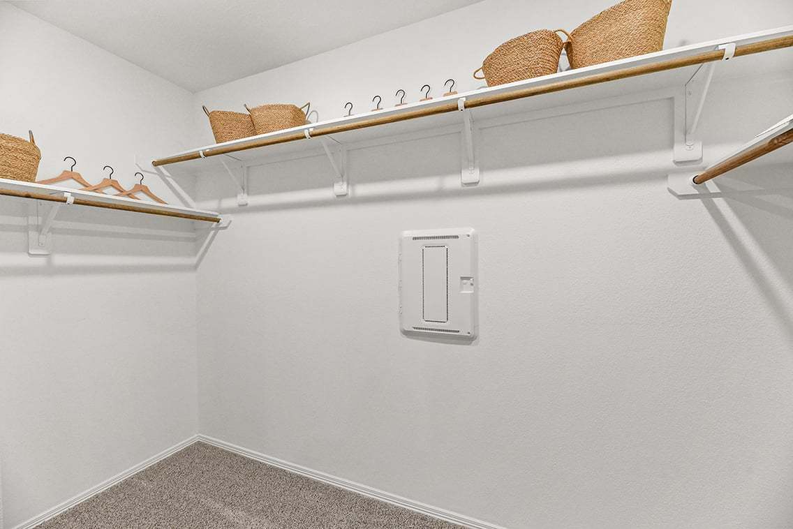 NOT ACTUAL HOME, FLOOR PLAN REPRESENTATION ONLY | Owner's Walk-In Closet