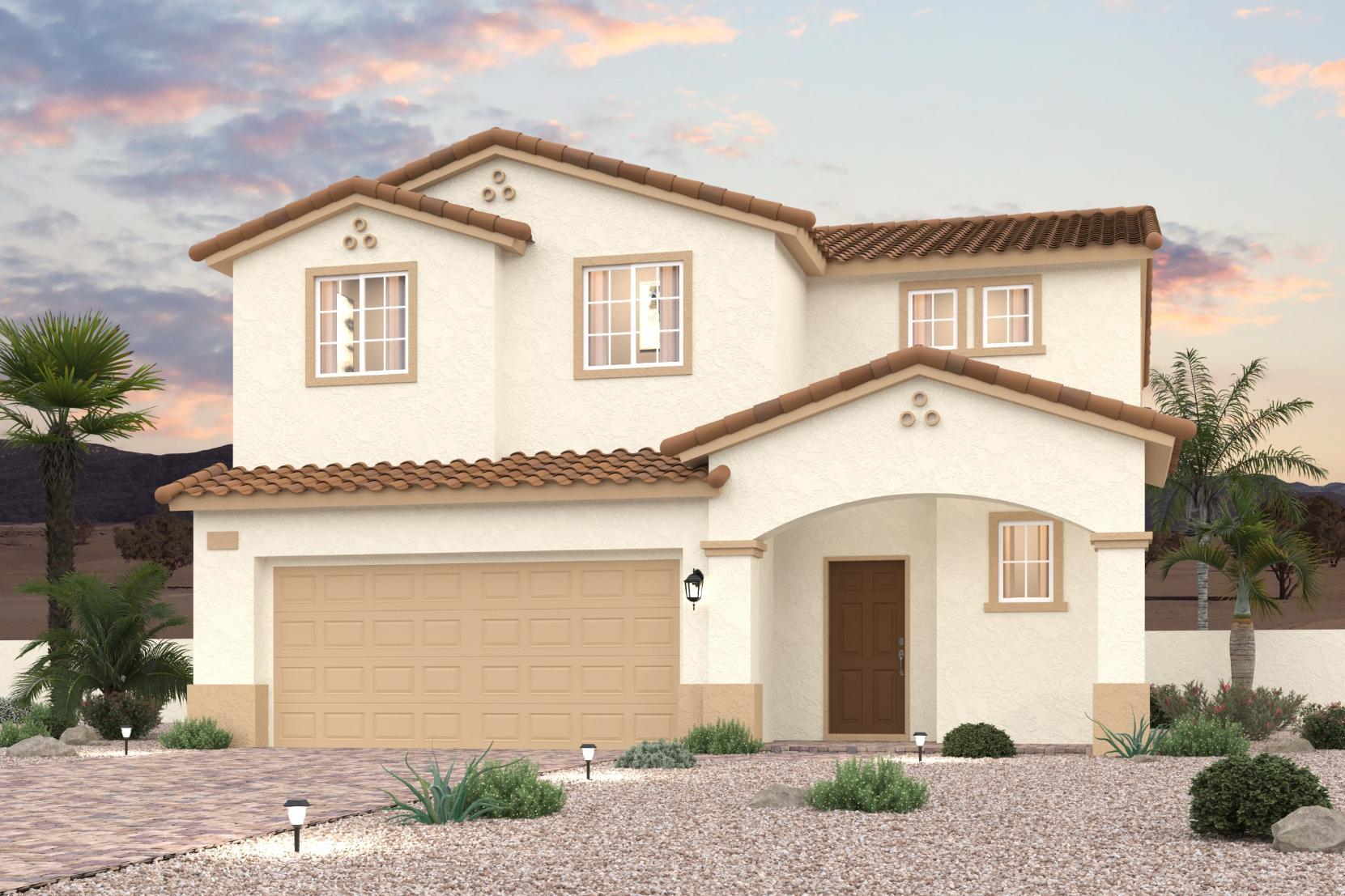 Residence 1943, Spanish Mission Elevation