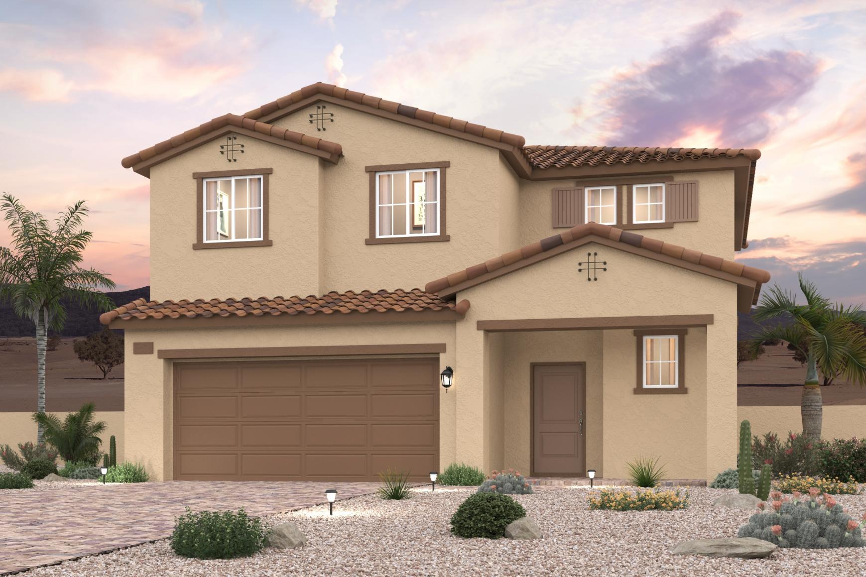 Residence 1943, Mediterranean Elevation