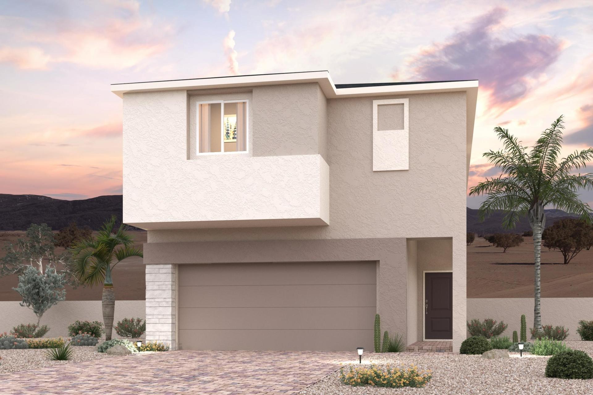 Residence 2001, Modern Elevation