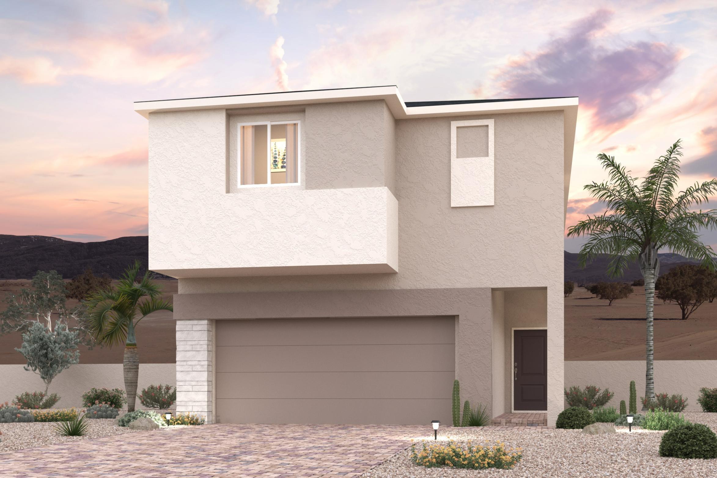 Residence 2001, Modern Elevation